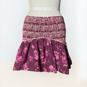 LoveShackFancy Ruffle Mini Skirt